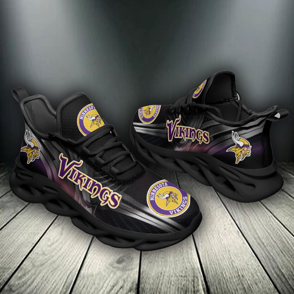 Ideafootwear Minnesota Vikings Max Soul Shoes Sneakers For Men And Women 9