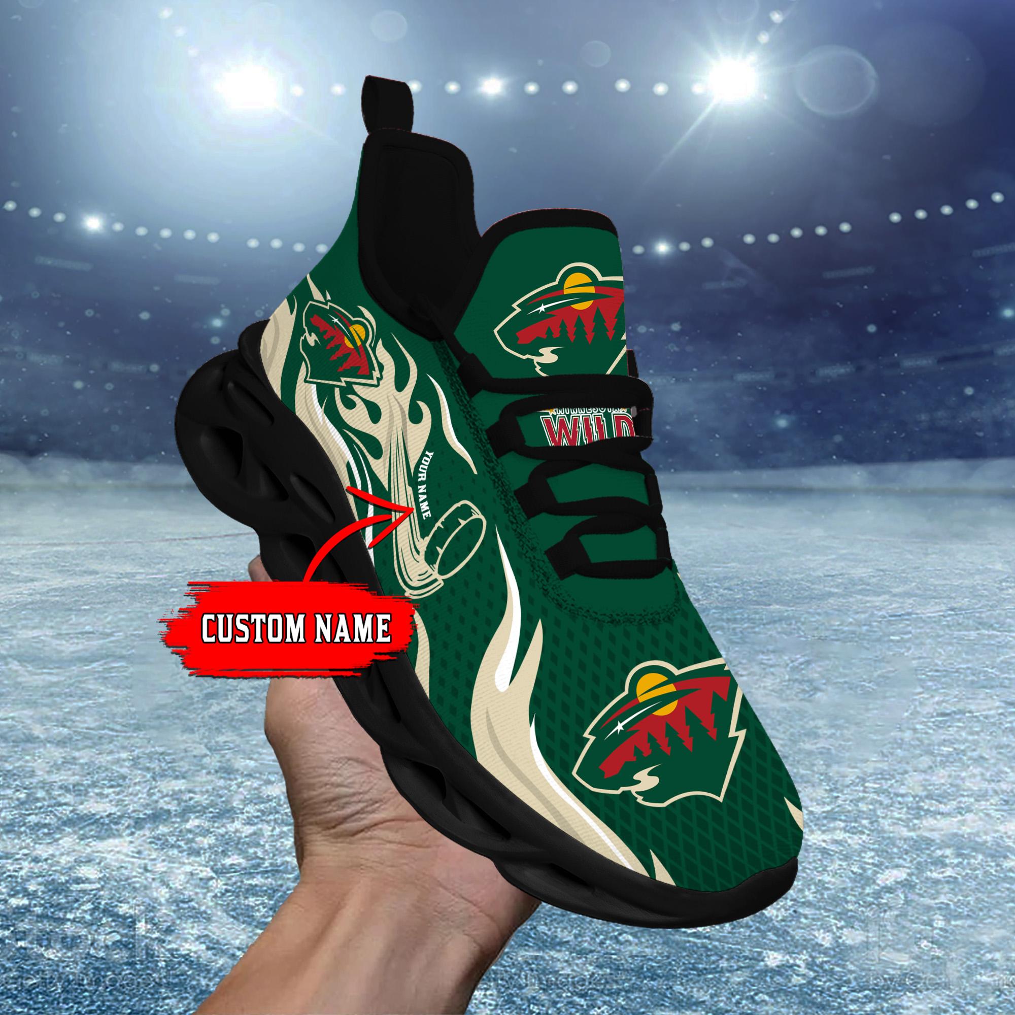 Ideafootwear Minnesota Wild Max Soul Shoes Sneakers For Men And Women 3