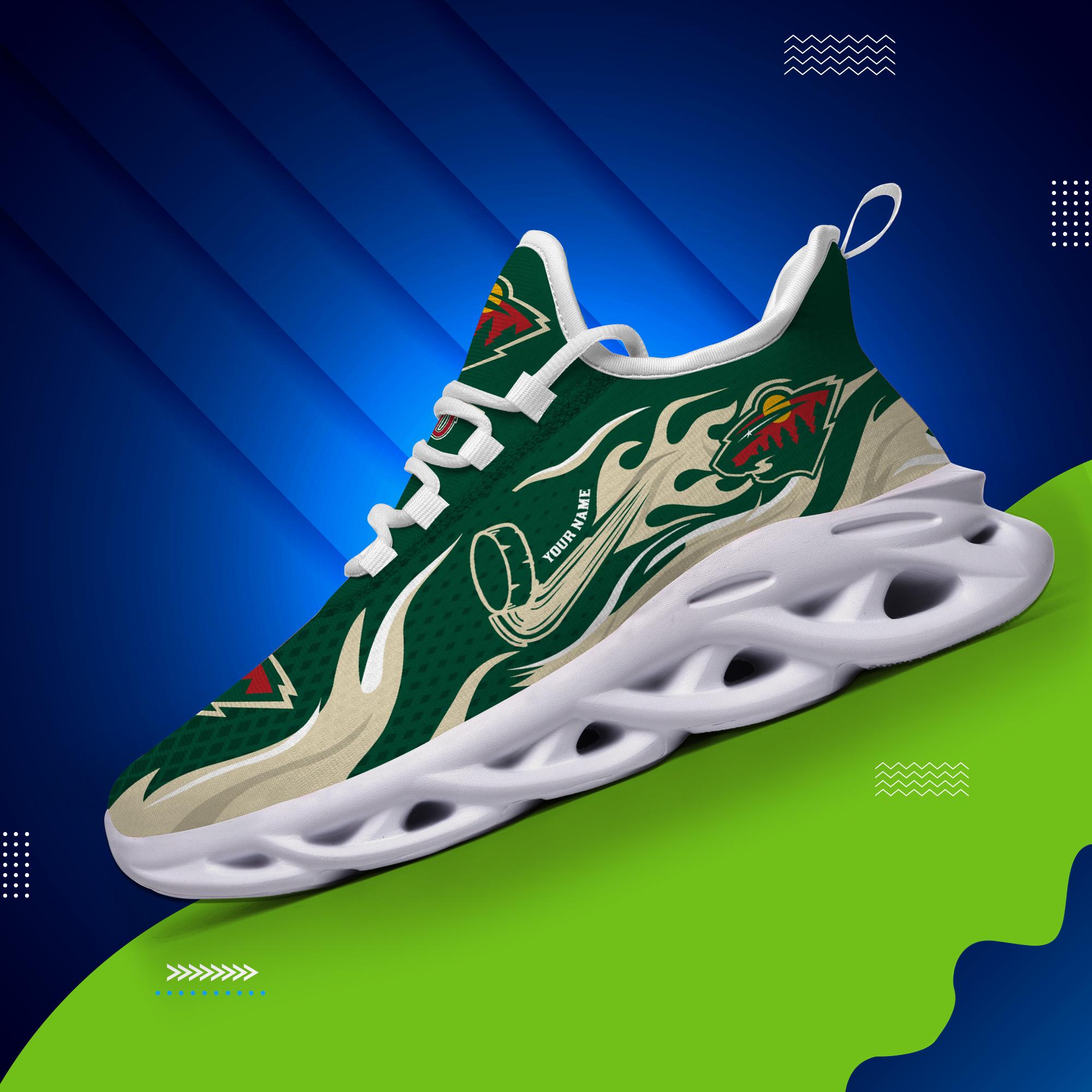Ideafootwear Minnesota Wild Max Soul Shoes Sneakers For Men And Women 3