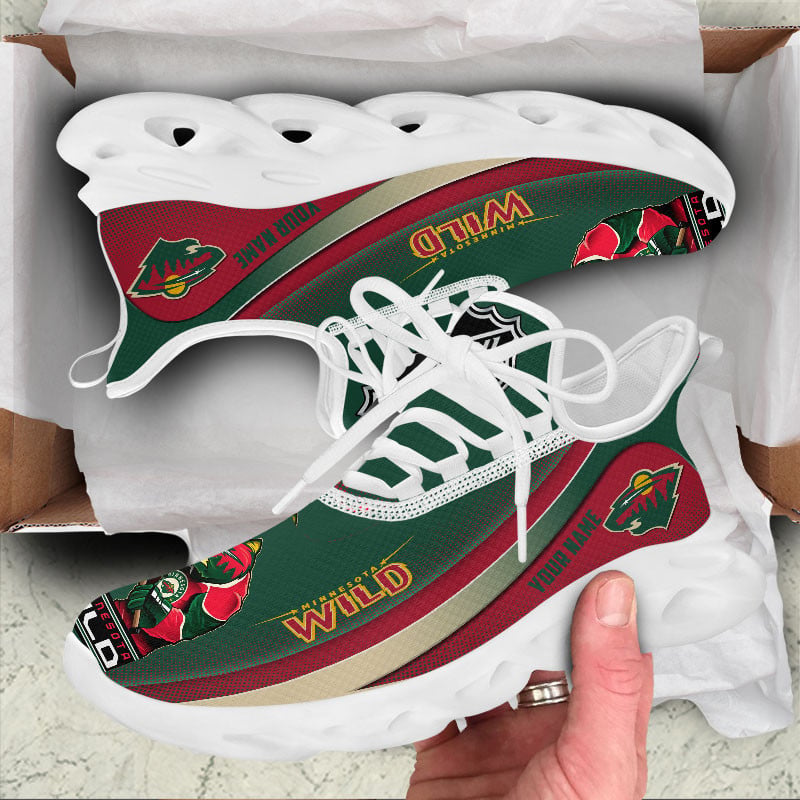 Ideafootwear Minnesota Wild Max Soul Shoes Sneakers For Men And Women 2