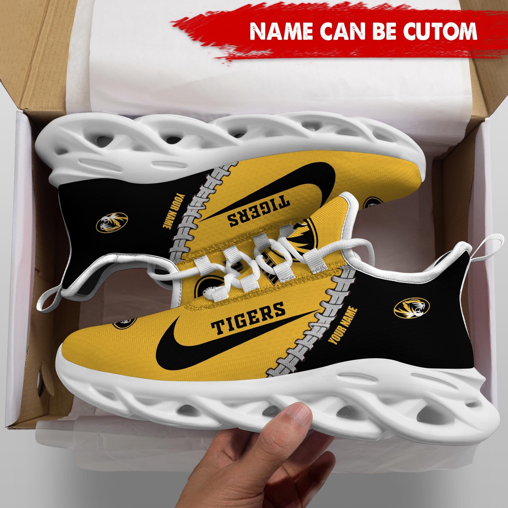 Ideafootwear Missouri Tigers Max Soul Shoes Sneakers For Men And Women 1