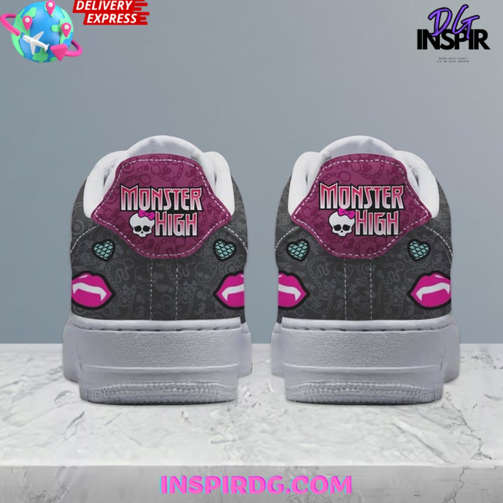 Ideafootwear Monster High Air Low-Top Sneakers Shoes For Men And Women 1
