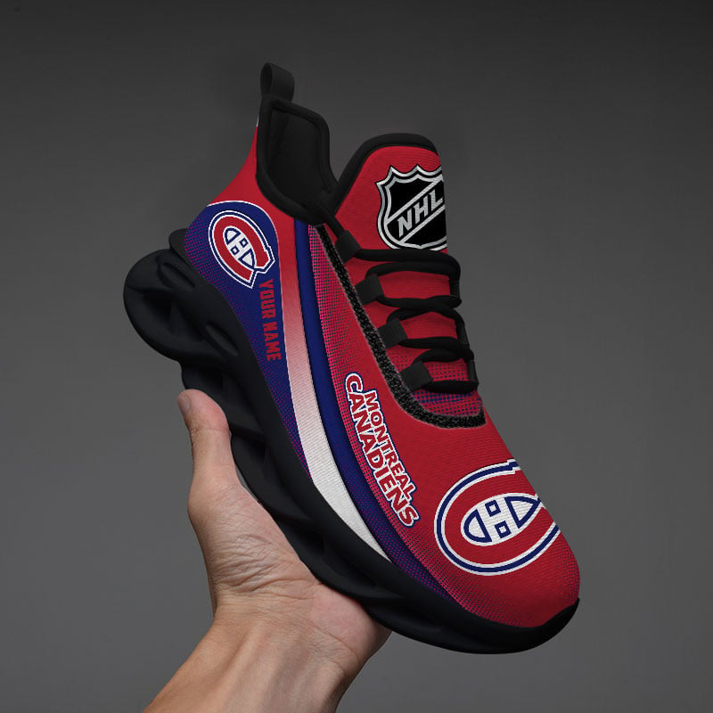 Ideafootwear Montreal Canadiens Max Soul Shoes Sneakers For Men And Women 1