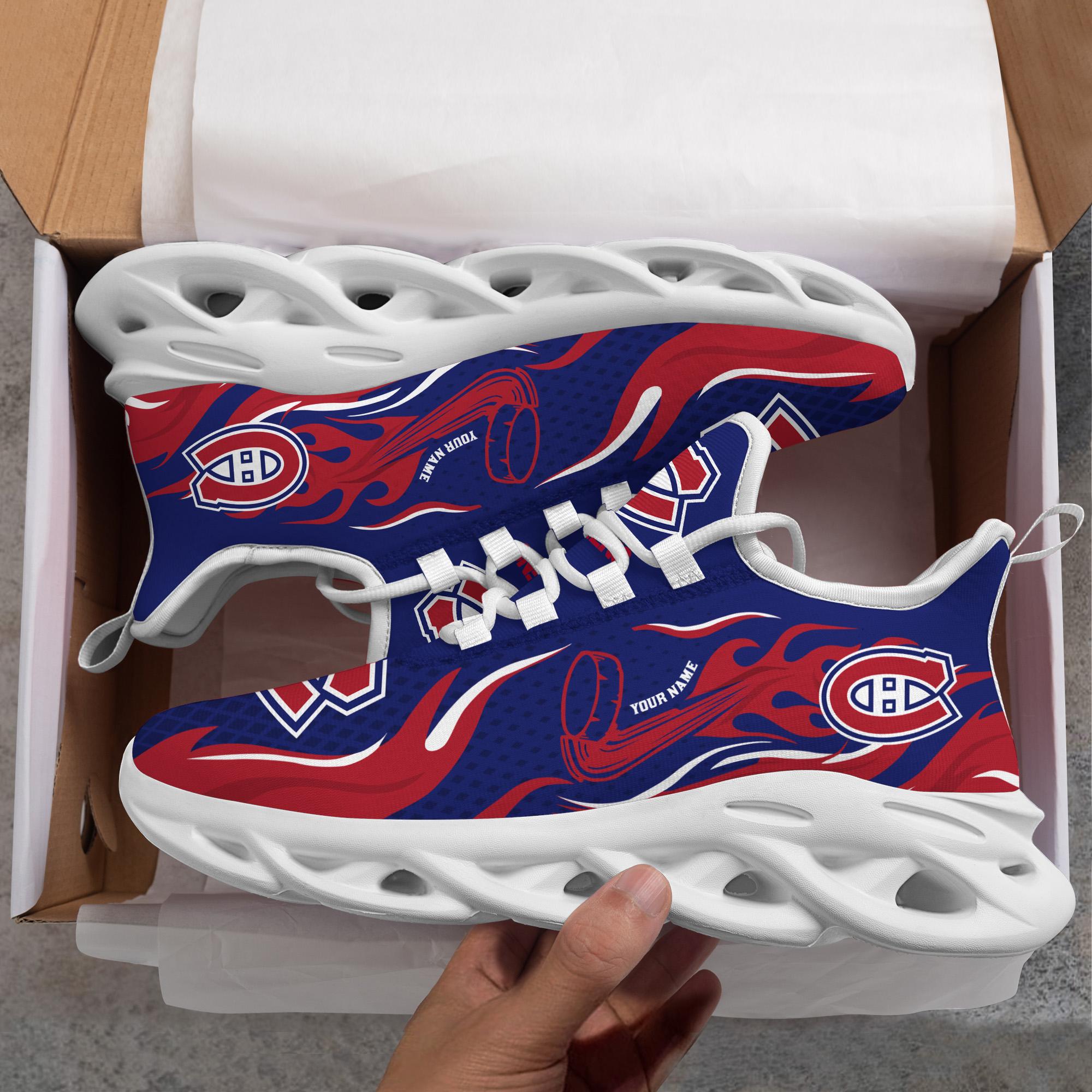 Ideafootwear Montreal Canadiens Max Soul Shoes Sneakers For Men And Women 3