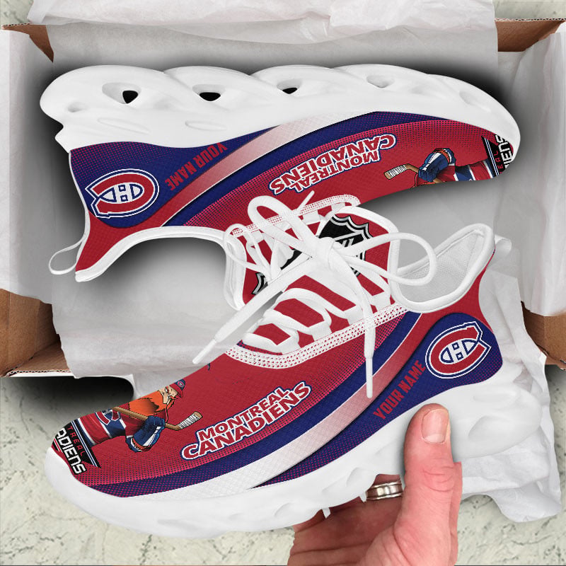 Ideafootwear Montreal Canadiens Max Soul Shoes Sneakers For Men And Women 2