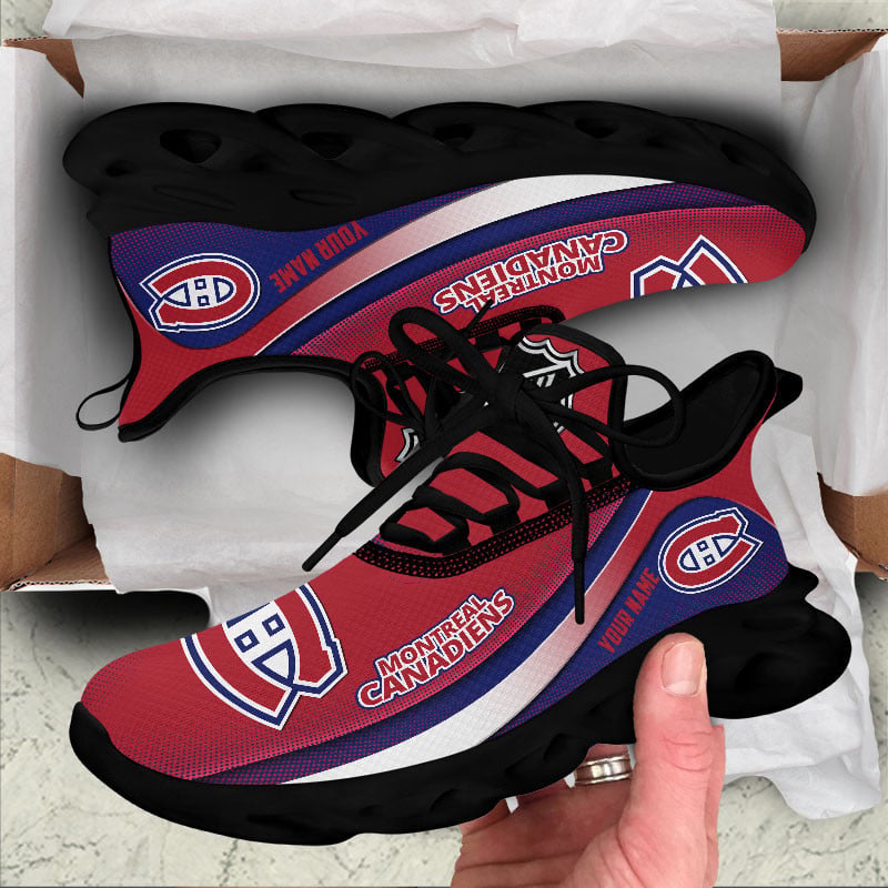 Ideafootwear Montreal Canadiens Max Soul Shoes Sneakers For Men And Women 1