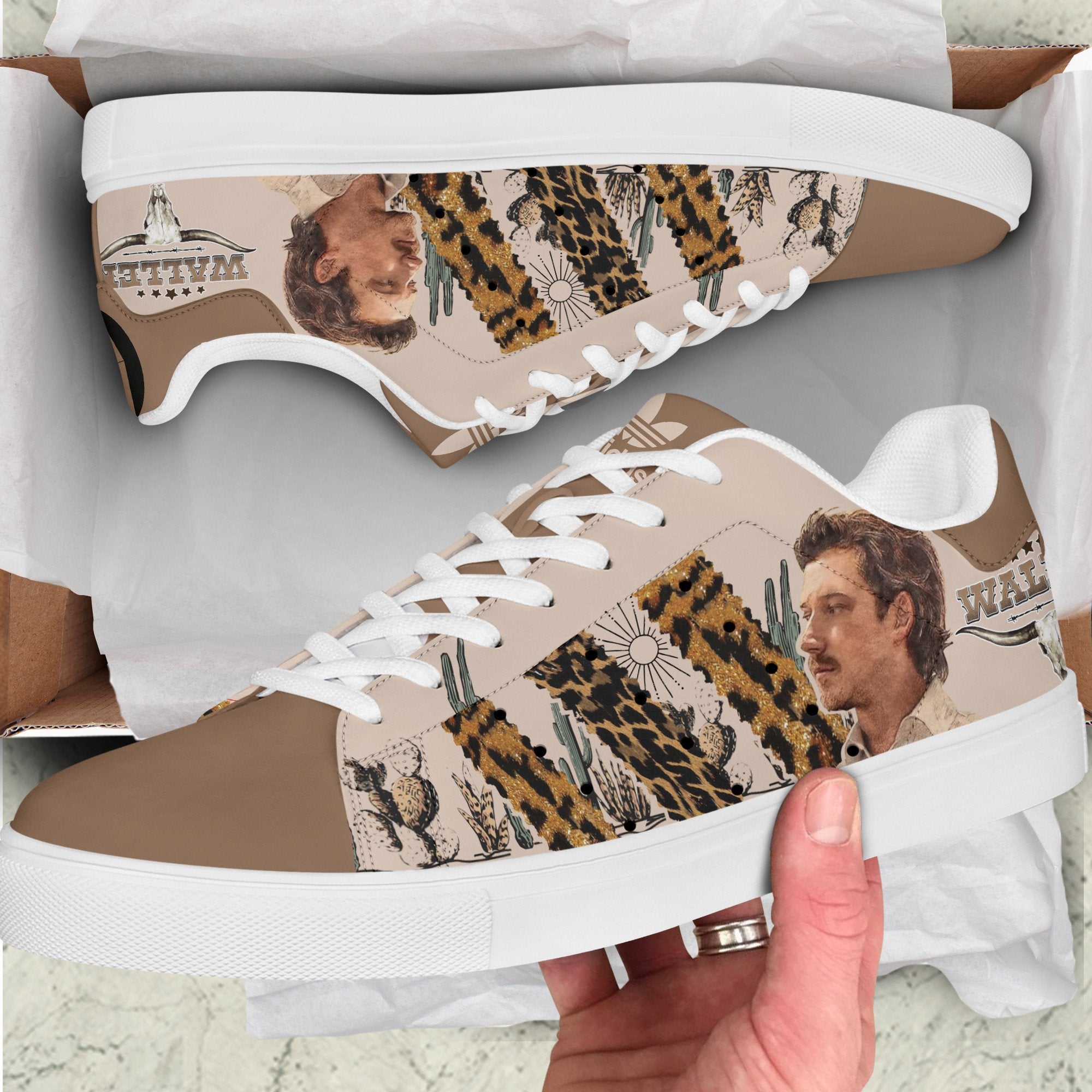 Ideafootwear Morgan Wallen Skate Stan Shoes Sneakes For Men And Women 2