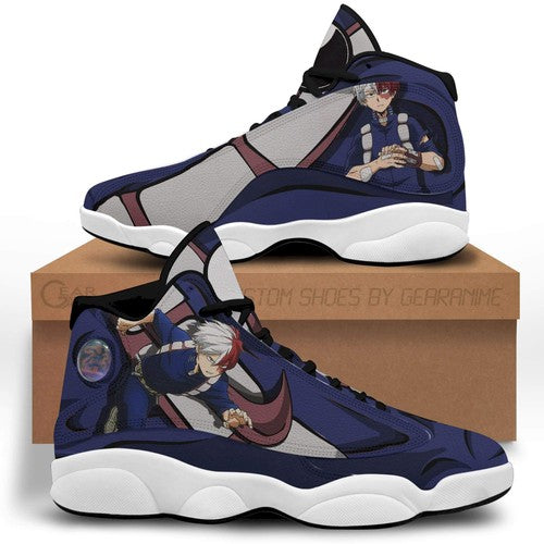 Ideafootwear My Hero Academia AJ13 Sneakers Shoes For Men And Women 6