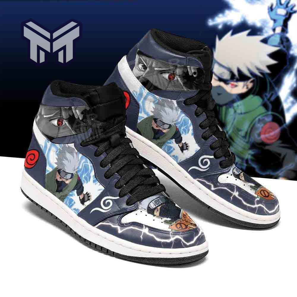 Ideafootwear Naruto AJ1 High Sneakers Shoes For Men And Women 37