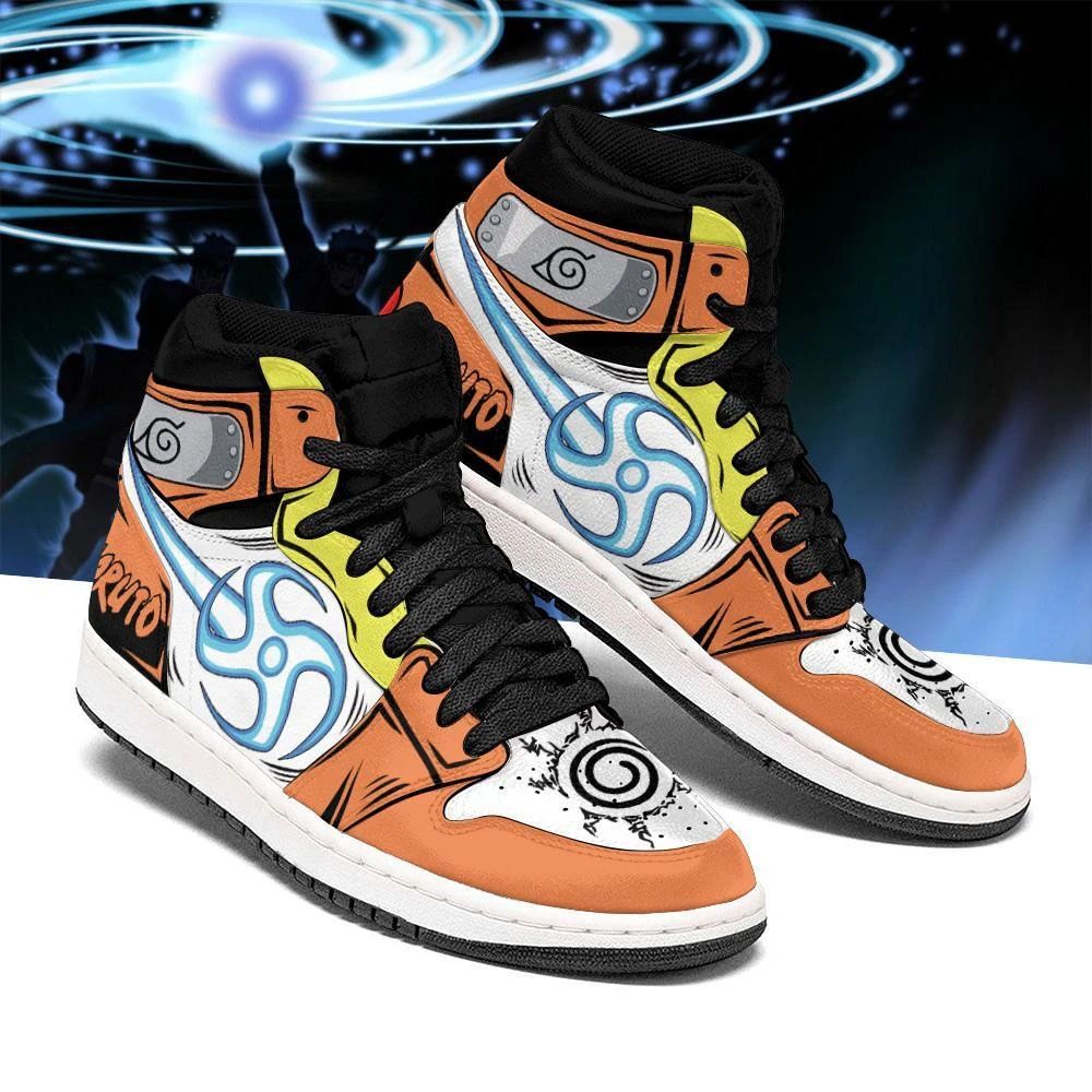 Ideafootwear Naruto AJ1 High Sneakers Shoes For Men And Women 45