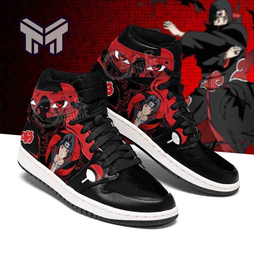 Ideafootwear Naruto AJ1 High Sneakers Shoes For Men And Women 38