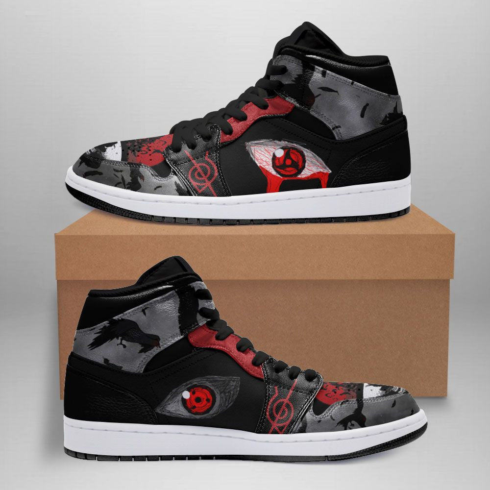 Ideafootwear Naruto AJ1 High Sneakers Shoes For Men And Women 9