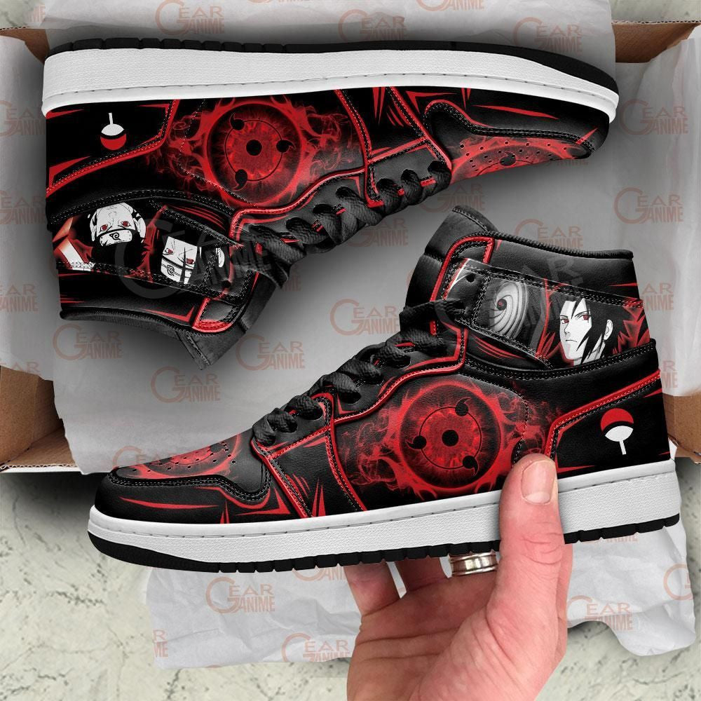 Ideafootwear Naruto AJ1 High Sneakers Shoes For Men And Women 28