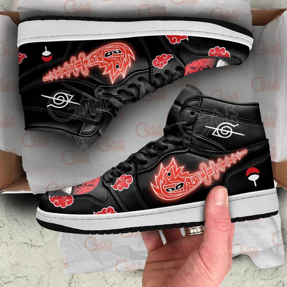 Ideafootwear Naruto AJ1 High Sneakers Shoes For Men And Women 1