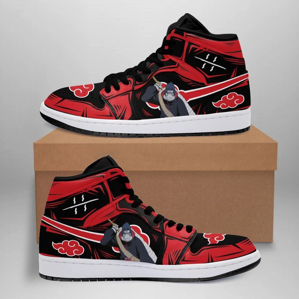 Ideafootwear Naruto AJ1 High Sneakers Shoes For Men And Women 4