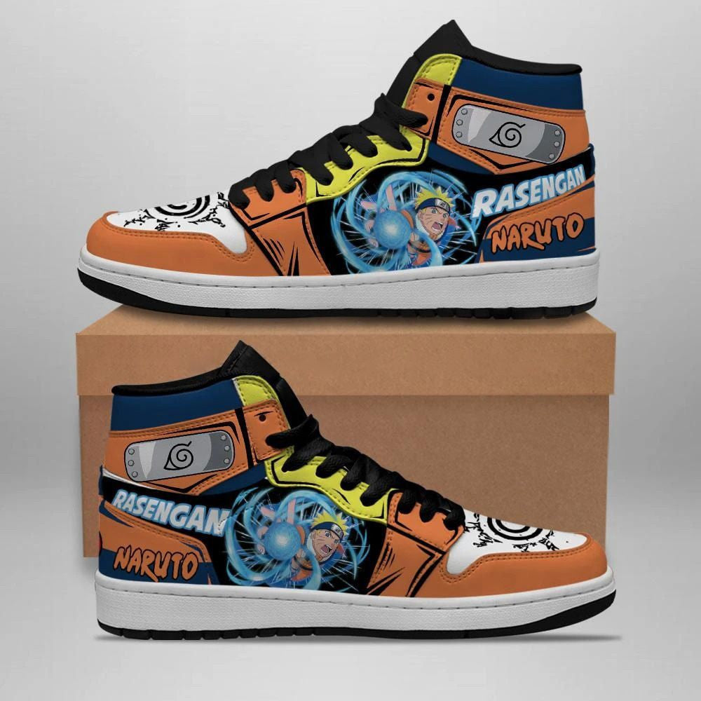 Ideafootwear Naruto AJ1 High Sneakers Shoes For Men And Women 27