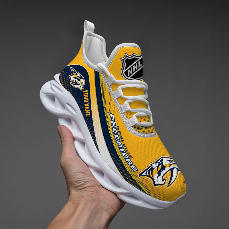 Ideafootwear Nashville Predators Max Soul Shoes Sneakers For Men And Women 1