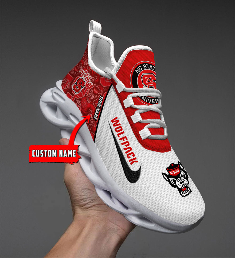 Ideafootwear NC State Wolfpack Max Soul Shoes Sneakers For Men And Women 1