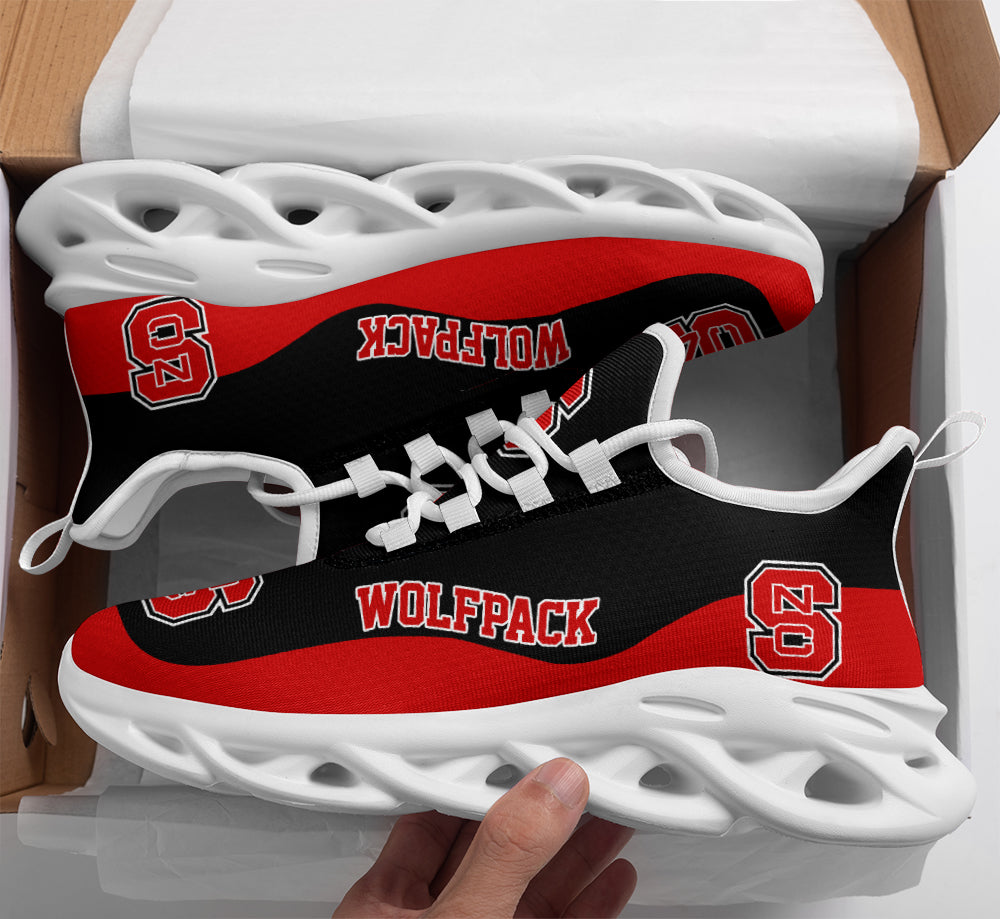 Ideafootwear NC State Wolfpack Max Soul Shoes Sneakers For Men And Women 3