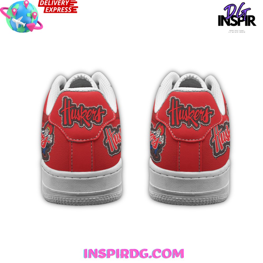 Ideafootwear Nebraska Cornhuskers Air Low-Top Sneakers Shoes For Men And Women 4