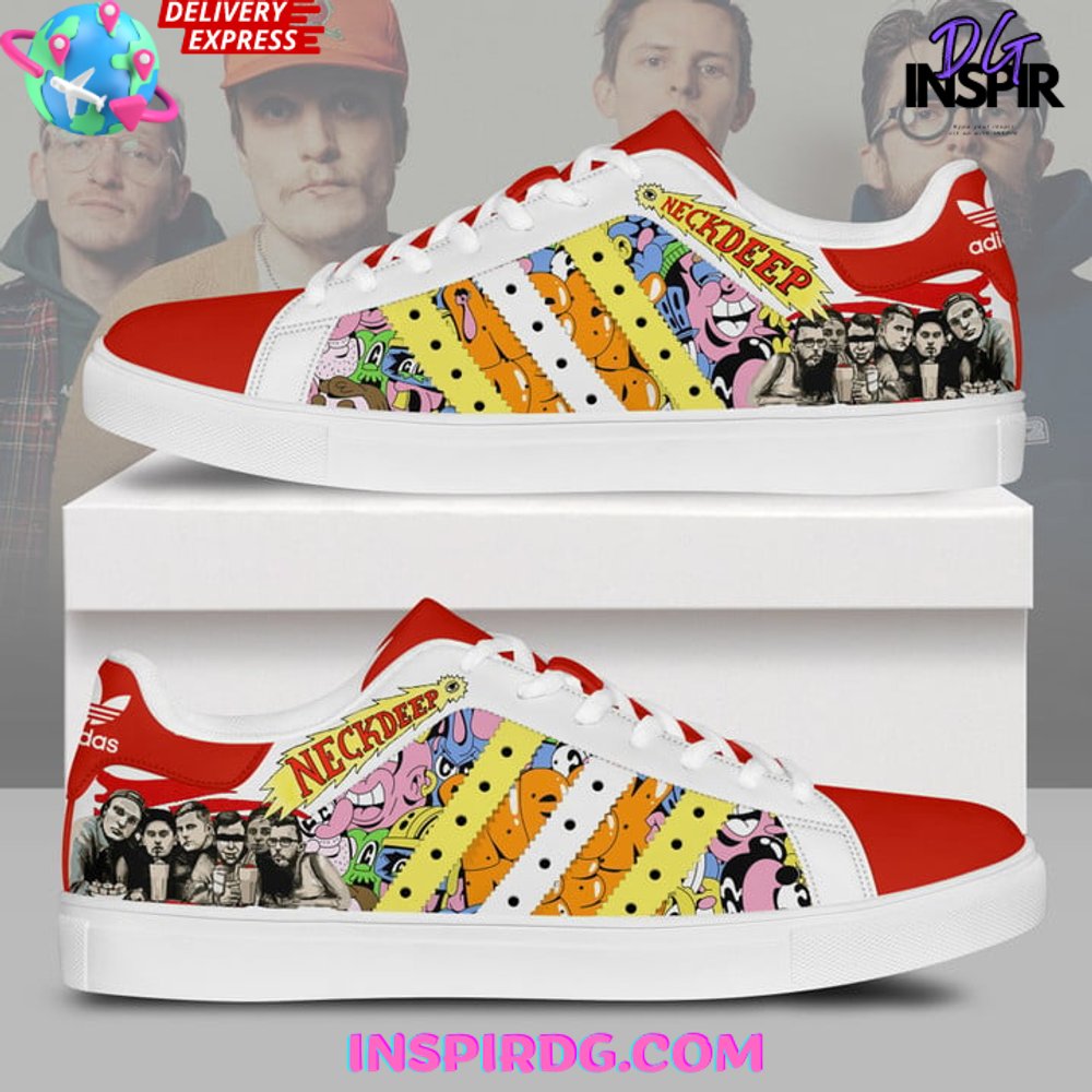 Ideafootwear Neck Deep Skate Stan Shoes Sneakes For Men And Women 1