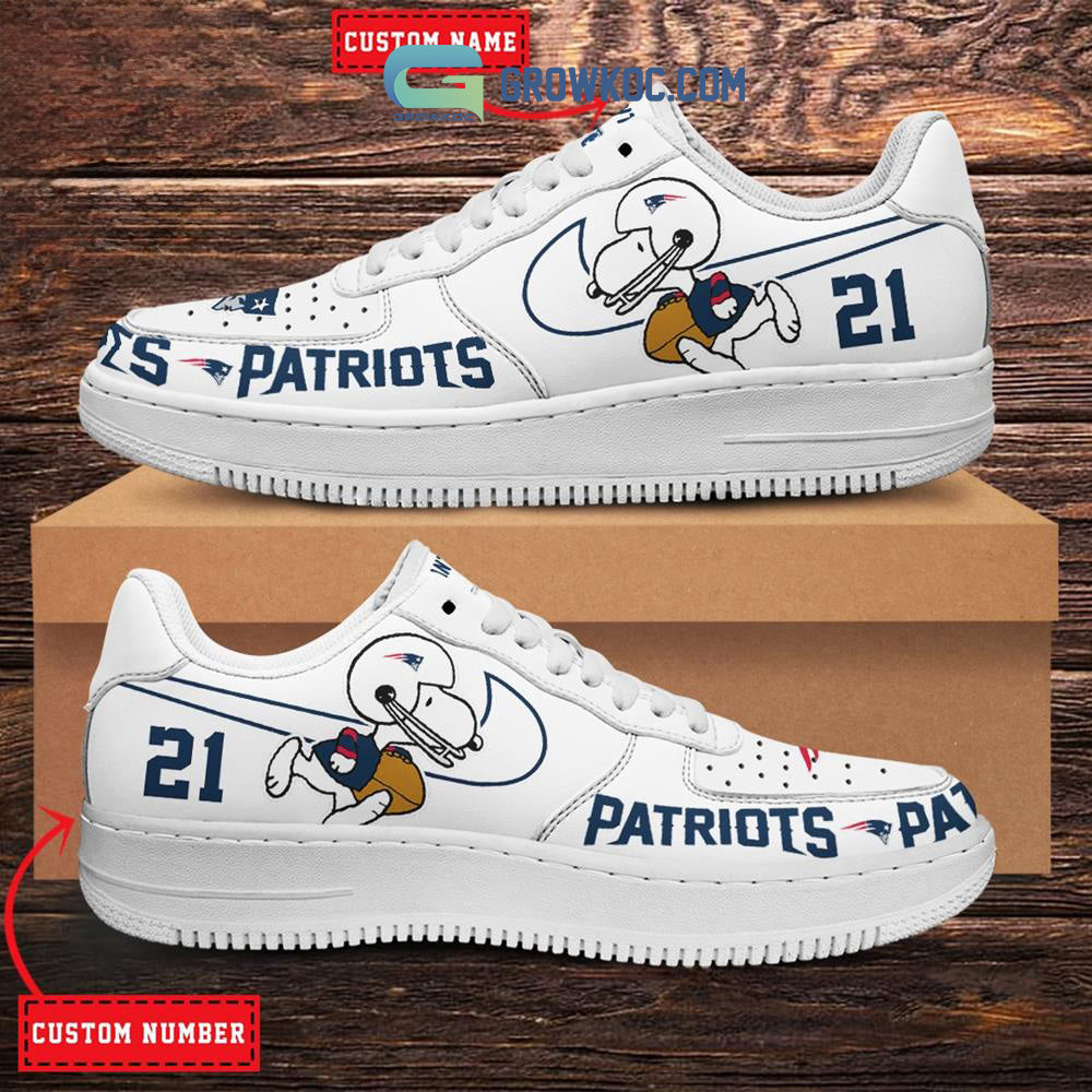 Ideafootwear New England Patriots Air Low-Top Sneakers Shoes For Men And Women 1