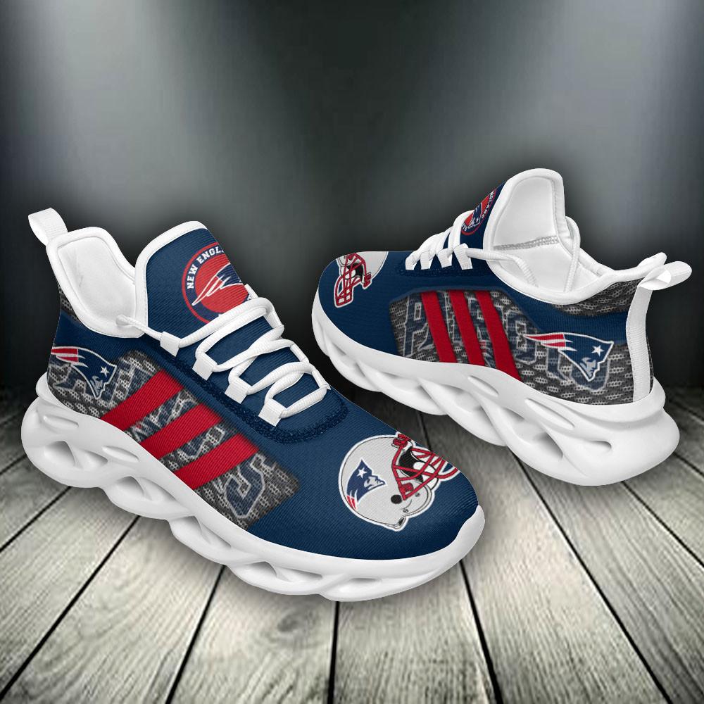 Ideafootwear New England Patriots Max Soul Shoes Sneakers For Men And Women 4