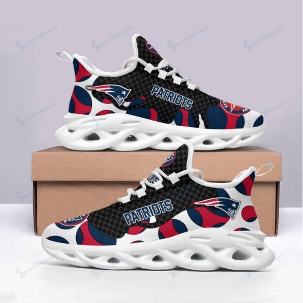 Ideafootwear New England Patriots Max Soul Shoes Sneakers For Men And Women 23