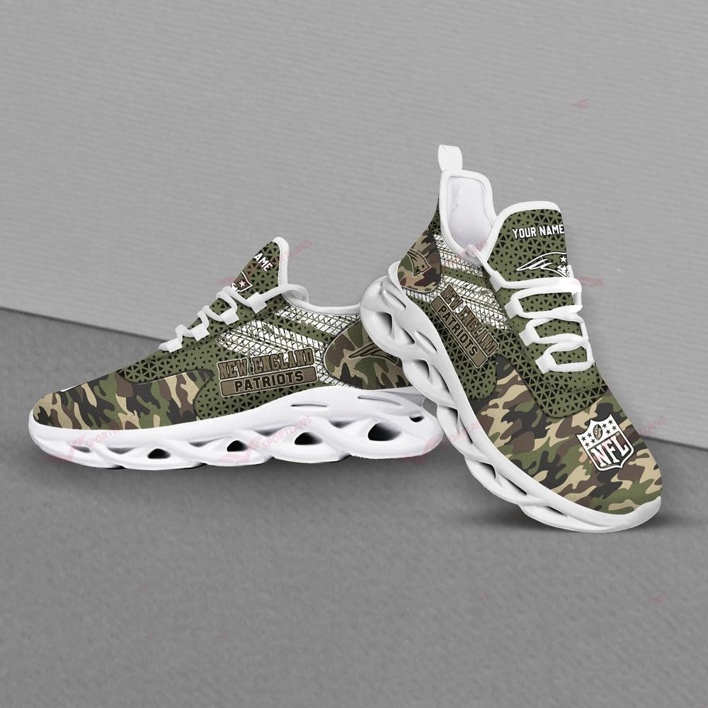 Ideafootwear New England Patriots Max Soul Shoes Sneakers For Men And Women 1