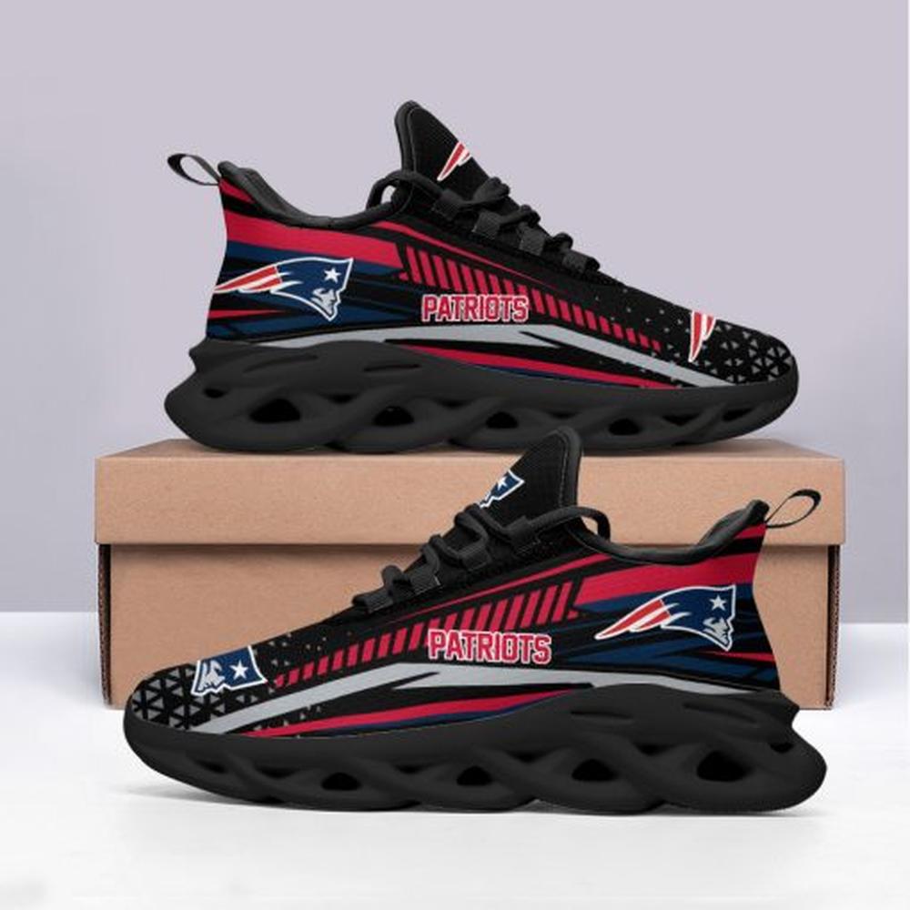 Ideafootwear New England Patriots Max Soul Shoes Sneakers For Men And Women 22