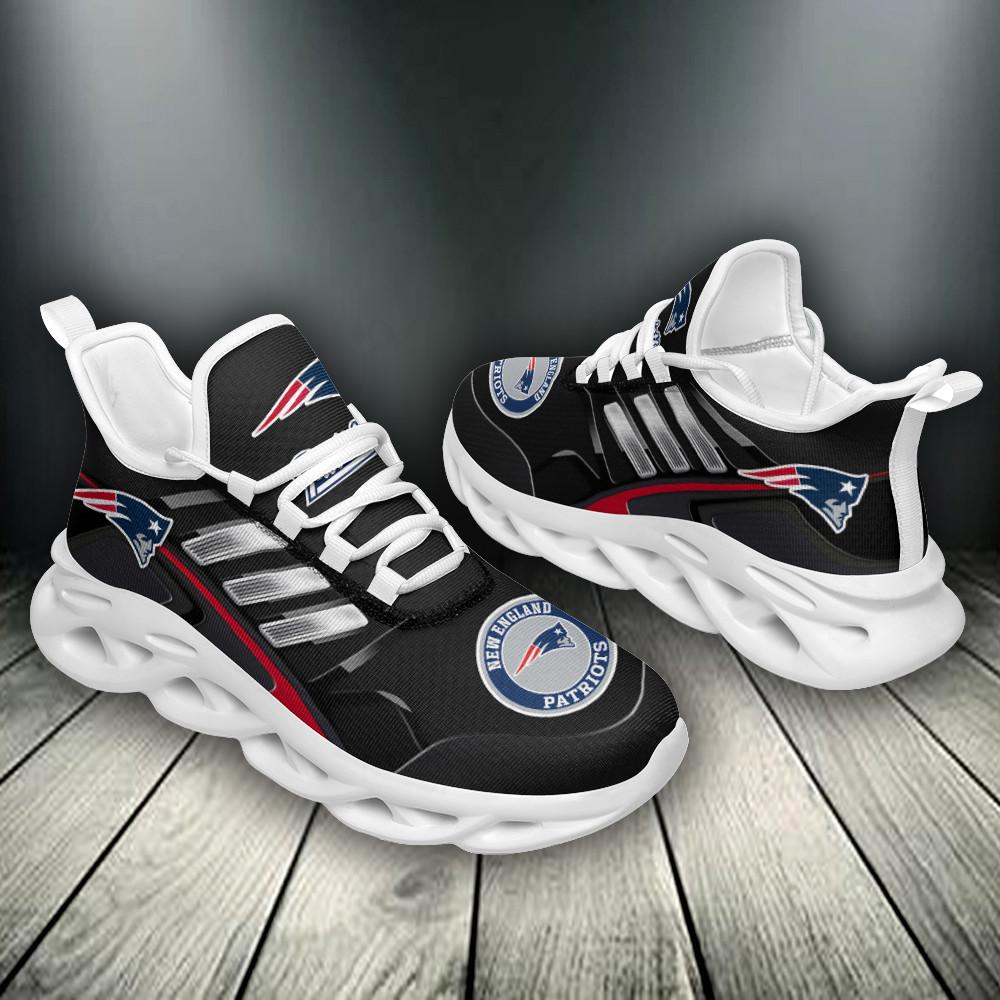 Ideafootwear New England Patriots Max Soul Shoes Sneakers For Men And Women 11