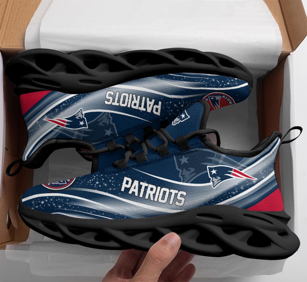 Ideafootwear New England Patriots Max Soul Shoes Sneakers For Men And Women 17