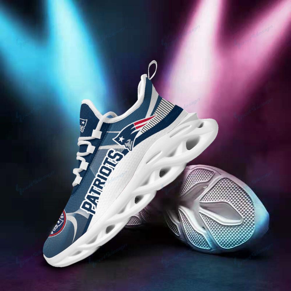 Ideafootwear New England Patriots Max Soul Shoes Sneakers For Men And Women 19