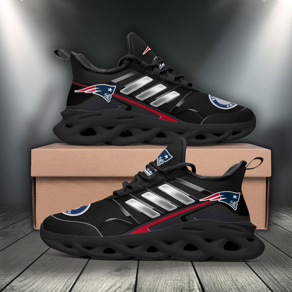 Ideafootwear New England Patriots Max Soul Shoes Sneakers For Men And Women 11