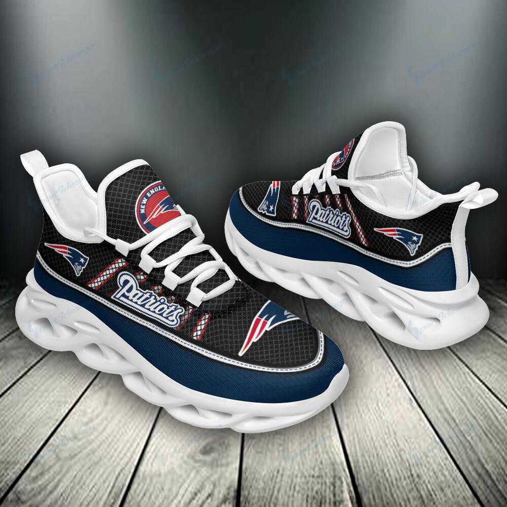 Ideafootwear New England Patriots Max Soul Shoes Sneakers For Men And Women 14