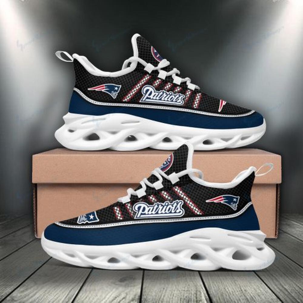 Ideafootwear New England Patriots Max Soul Shoes Sneakers For Men And Women 14