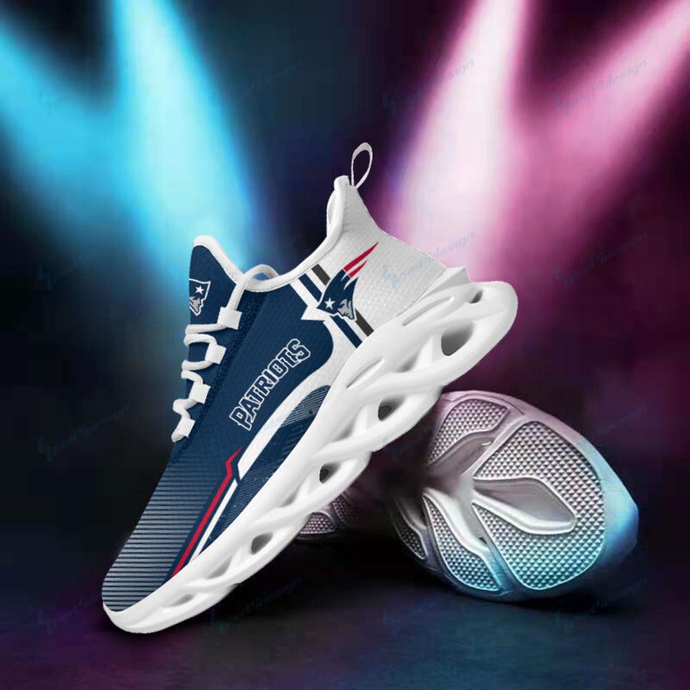 Ideafootwear New England Patriots Max Soul Shoes Sneakers For Men And Women 16