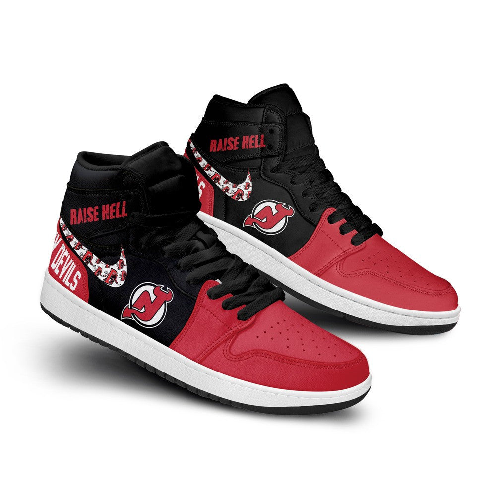 Ideafootwear New Jersey Devils AJ1 High Sneakers Shoes For Men And Women 8