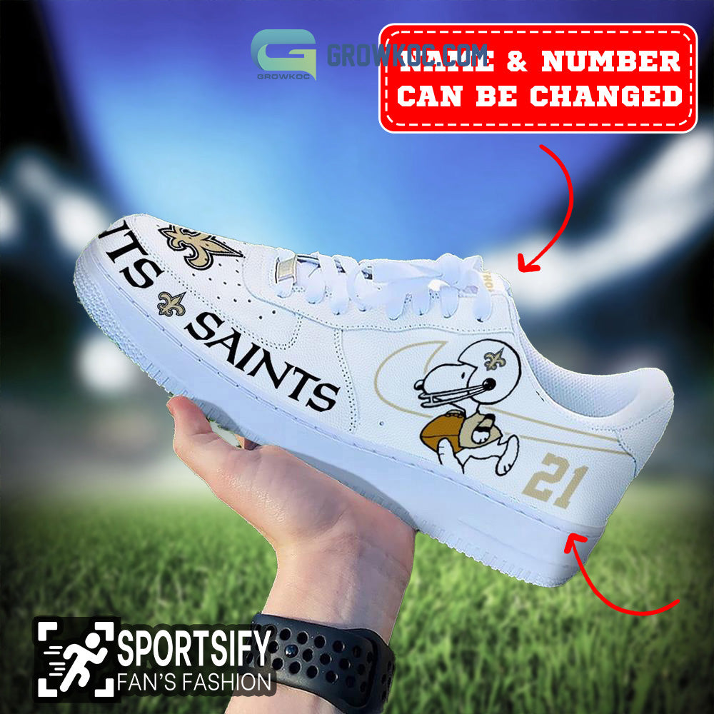 Ideafootwear New Orleans Saints Air Low-Top Sneakers Shoes For Men And Women 1