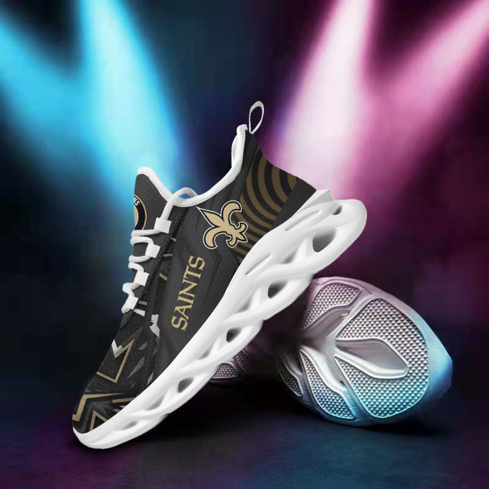 Ideafootwear New Orleans Saints Max Soul Shoes Sneakers For Men And Women 37