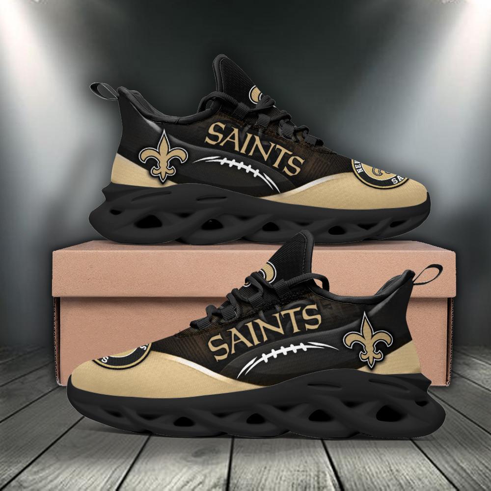 Ideafootwear New Orleans Saints Max Soul Shoes Sneakers For Men And Women 21