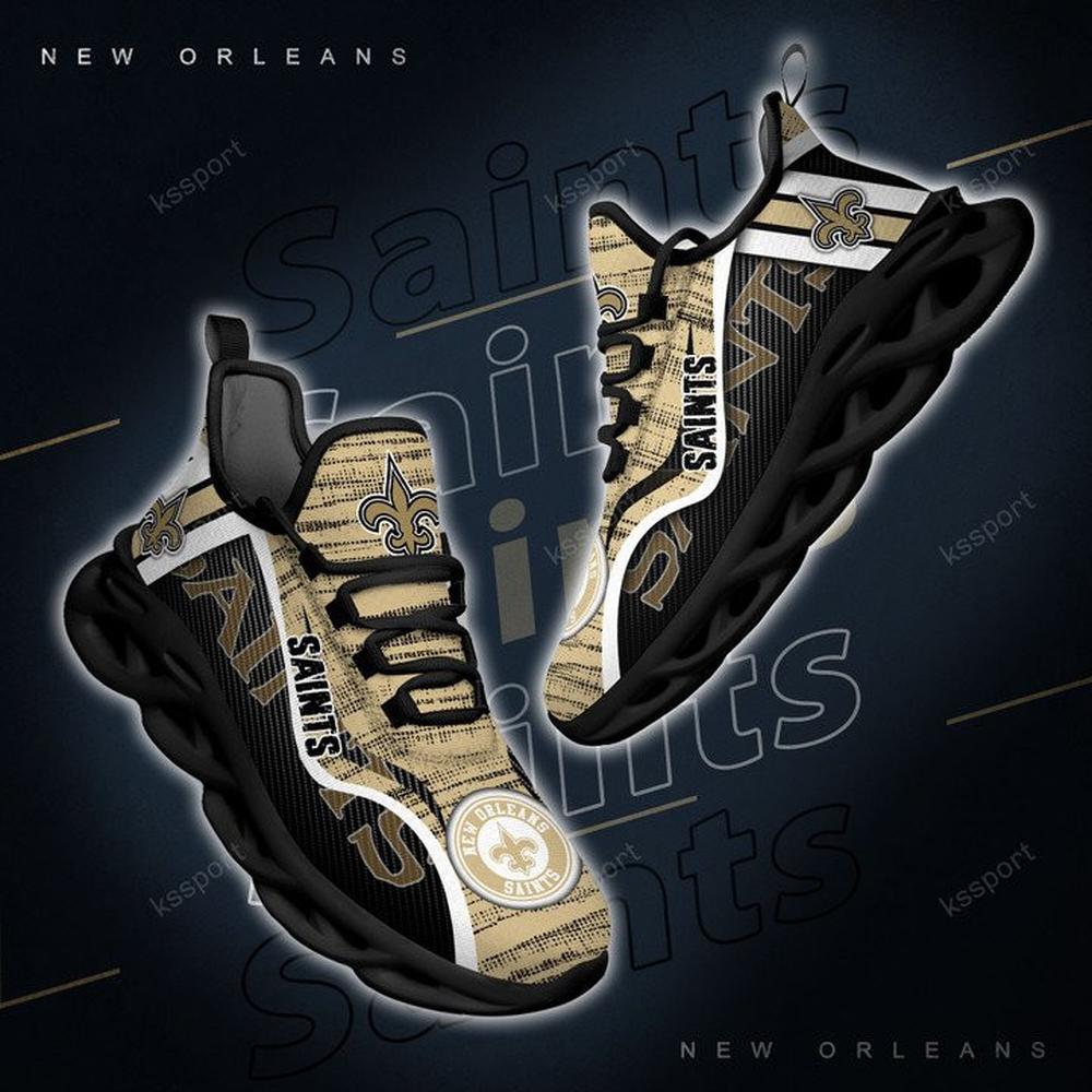 Ideafootwear New Orleans Saints Max Soul Shoes Sneakers For Men And Women 39