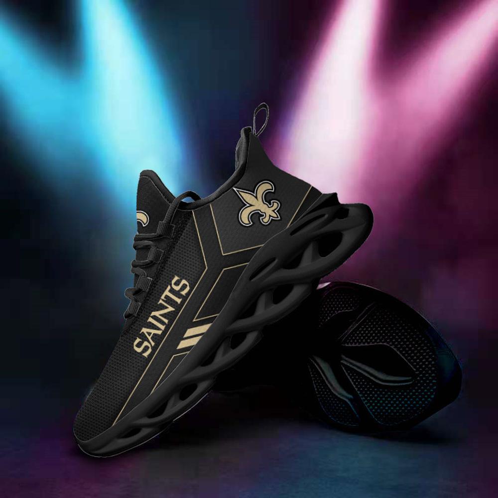 Ideafootwear New Orleans Saints Max Soul Shoes Sneakers For Men And Women 43