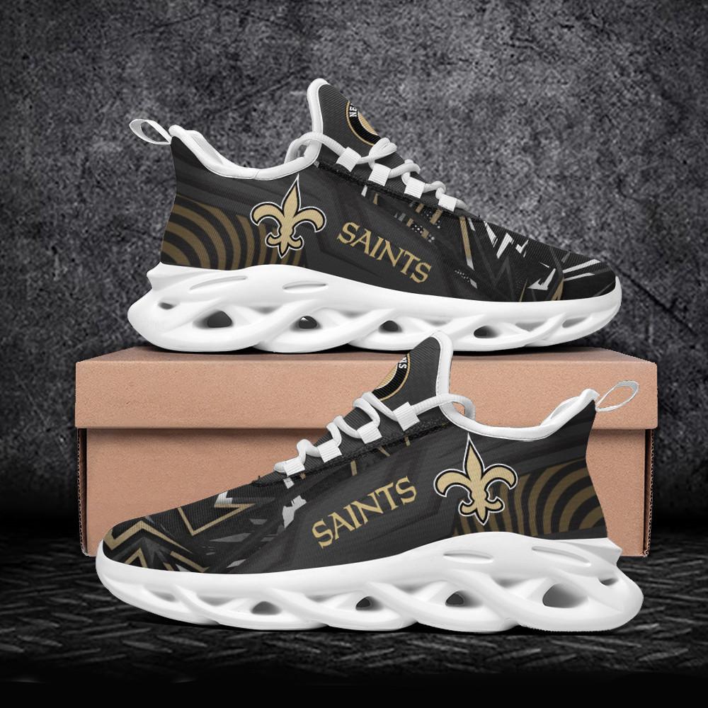 Ideafootwear New Orleans Saints Max Soul Shoes Sneakers For Men And Women 37