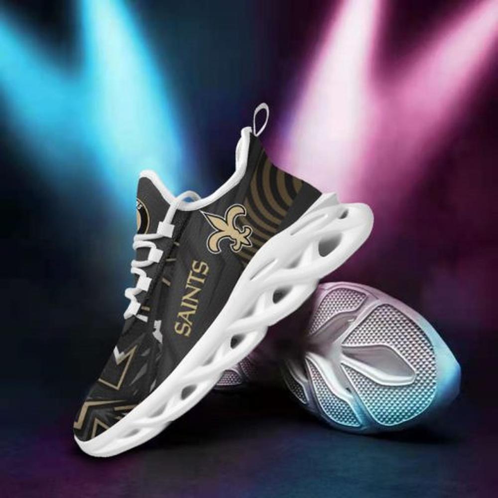 Ideafootwear New Orleans Saints Max Soul Shoes Sneakers For Men And Women 37