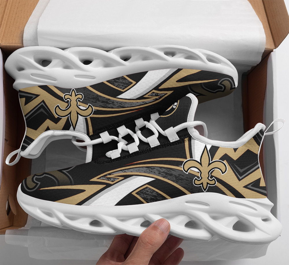 Ideafootwear New Orleans Saints Max Soul Shoes Sneakers For Men And Women 36