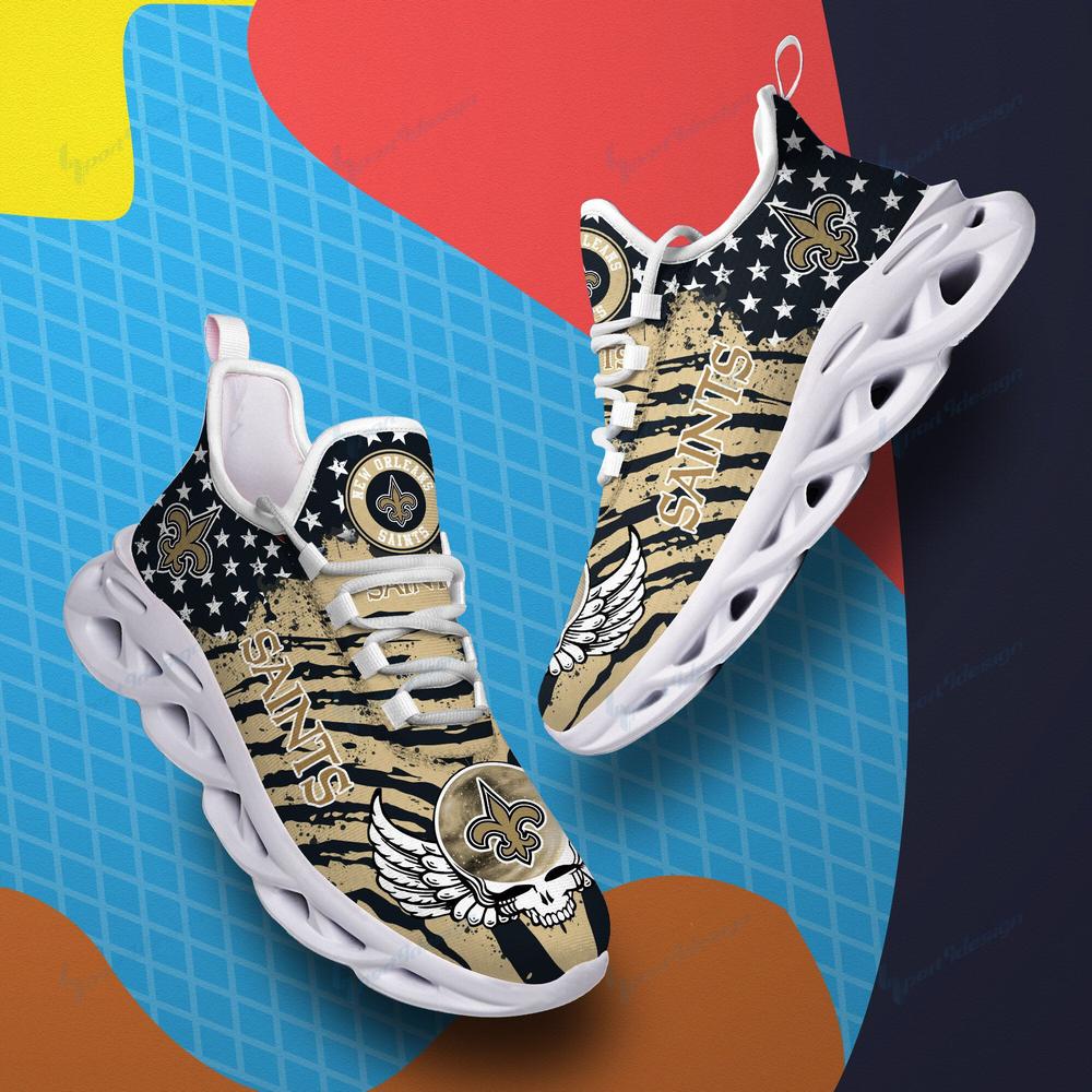 Ideafootwear New Orleans Saints Max Soul Shoes Sneakers For Men And Women 88