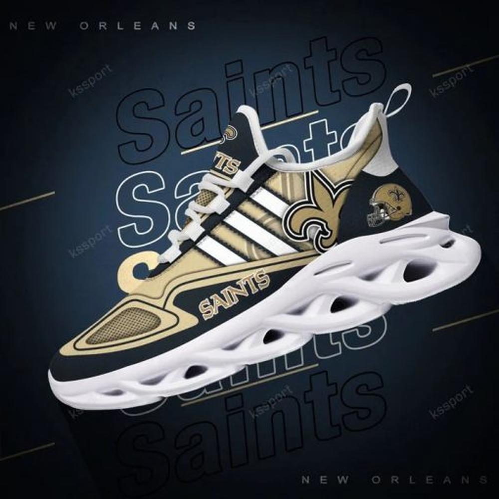 Ideafootwear New Orleans Saints Max Soul Shoes Sneakers For Men And Women 33