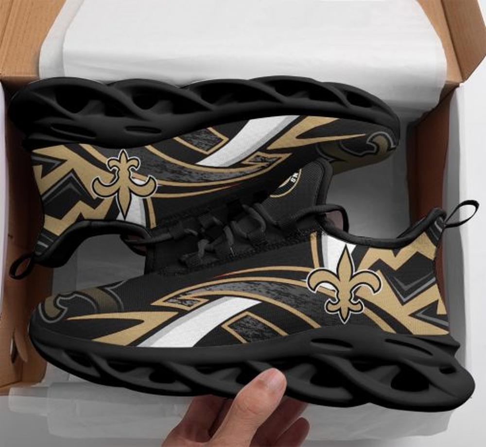 Ideafootwear New Orleans Saints Max Soul Shoes Sneakers For Men And Women 36