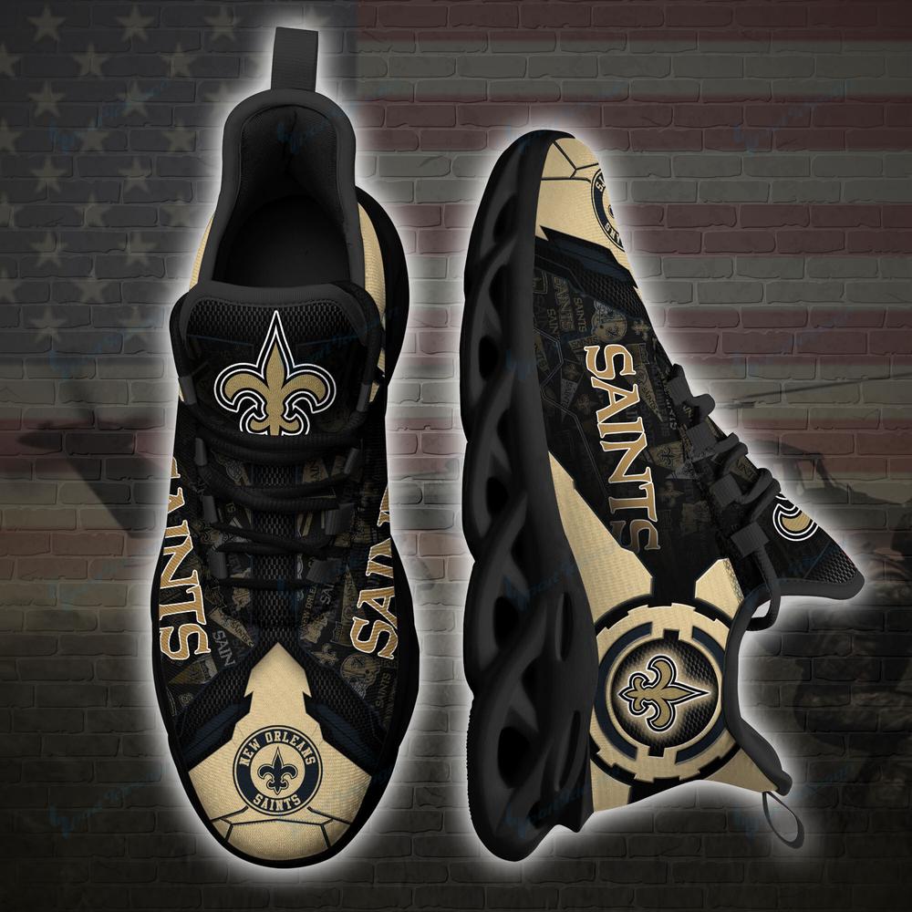 Ideafootwear New Orleans Saints Max Soul Shoes Sneakers For Men And Women 34